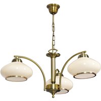Activejet - Classic Deckenleuchter Pendelleuchte rita Patina dreifach 3xE27 für Wohnzimmer von ACTIVEJET