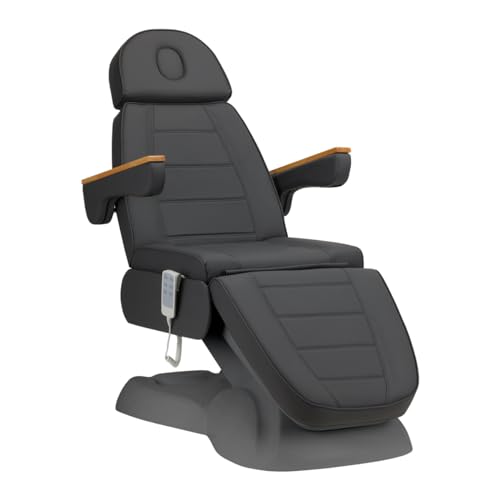 ACTIVESHOP Elektrische Kosmetikliege Sillon Lux 3 Motoren grau, graues Untergestell, AS-148187 von ACTIVESHOP