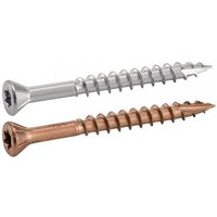 Acton - Terrassenschrauben mit Senkkopf - Edelstahl A2 5x50 mm - Packung mit 200 Stück Acton - Terrassenschrauben mit Senkkopf - Edelstahl A2 5x50 mm - Packung mit 200 Stück von ACTON