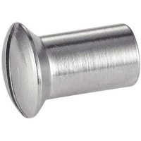 Gewindespanner mit abgerundetem, gespaltenem Kopf - Edelstahl A2 M5 - Packung zu 100 Gewindespanner mit abgerundetem, gespaltenem Kopf - Edelstahl A2 M5 - Packung zu 100 von ACTON