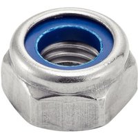 Sechskantmutter mit Nylonring - Edelstahl A2 M16 - 50 Stück in der Box Sechskantmutter mit Nylonring - Edelstahl A2 M16 - 50 Stück in der Box von ACTON