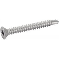 Acton - Selbstbohrende Schraube Senkkopf - Torx - ø 4,8 x 70 mm - Packung mit 200 Stück - 624364,8X70 - Edelstahl A2 - din 7504 o von ACTON