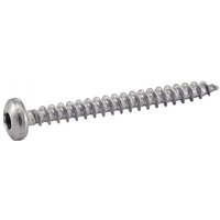 Spanplattenschraube mit Zylinderkopf und Sechskant - Edelstahl A2 4x35 mm - Packung mit 200 Stück Spanplattenschraube mit Zylinderkopf und Sechskant - Edelstahl A2 4x35 mm - Packung mit 200 Stück von ACTON