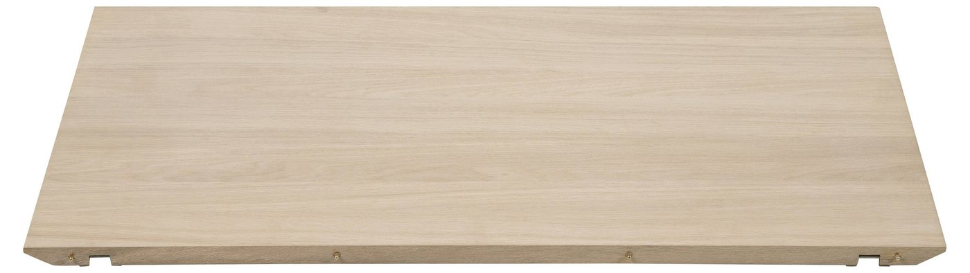 ACTONA GROUP Ansteckplatte (2er-Set) in Eich weiss pigmentiert - 50x2,5x100 (BxHxT), 2er-Set von ACTONA GROUP