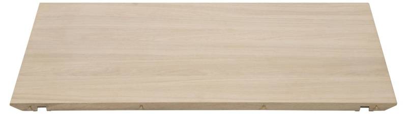ACTONA GROUP Ansteckplatte (2er-Set) in Eich weiss pigmentiert - 50x2,5x100 (BxHxT), 2er-Set von ACTONA GROUP