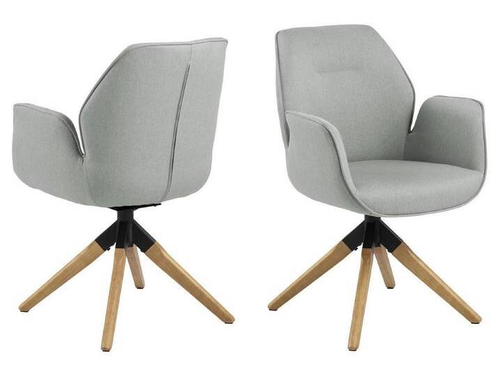 ACTONA GROUP Armlehnstuhl 60,5 x 91 x 58,5 cm (B/H/T), grau von ACTONA-GROUP