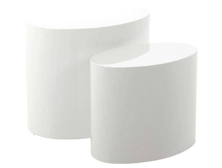 ACTONA GROUP Couchtisch Mice Anstelltisch, Sofatisch, TOPSELLER! (Couchtisch, Beistelltisch, OTTOs Choice), Beistelltisch, moderne ovale Form (Set, 2 st). in verschiedenen Farben von ACTONA-GROUP