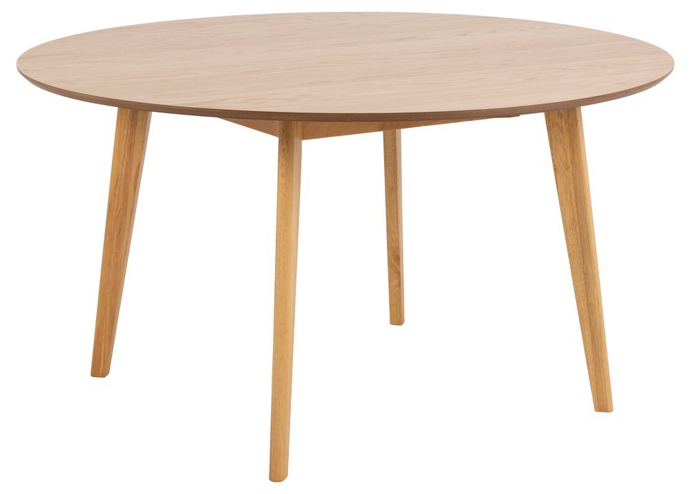 ACTONA GROUP Esstisch Actona Roxby Esstisch Rubberwood/Holzwerkstoff Ø140x76 cm (1) von ACTONA GROUP