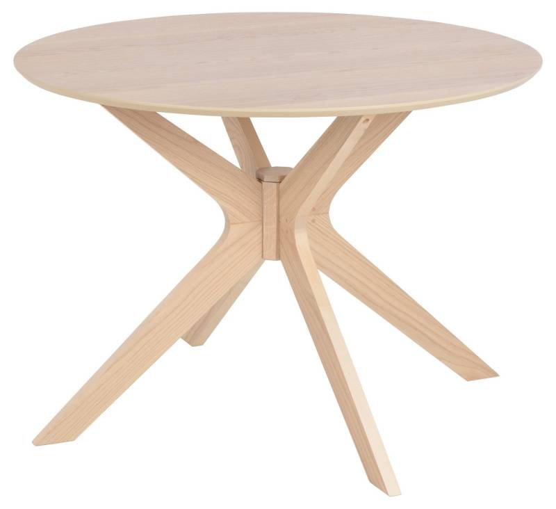 ACTONA GROUP Esstisch in Eiche matt weiss pigmentiert, MDF - 75x105cm (HxD) von ACTONA GROUP