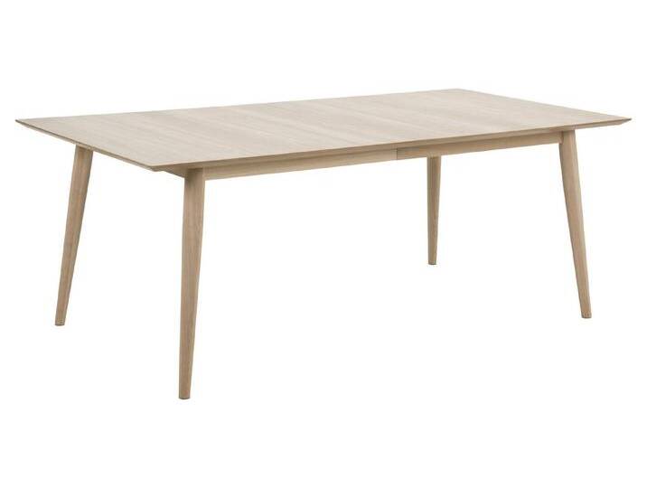 ACTONA GROUP Esstisch in Eiche weiss pigmentiert, MDF - 200x75,3x100cm (BxHxT) von ACTONA-GROUP