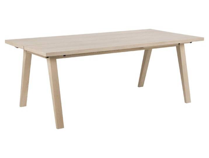 ACTONA GROUP Esstisch in Eiche weiss pigmentiert - 200x74,6x95cm (BxHxT) von ACTONA-GROUP