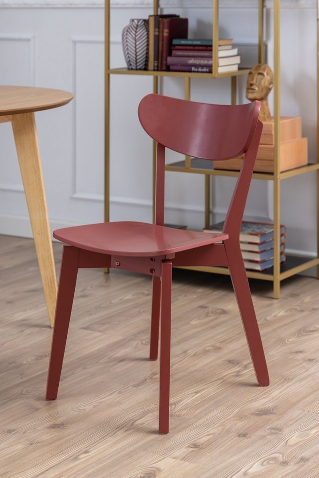 ACTONA GROUP Esszimmerstuhl (2er-Set) in orange, Holz - 45x79,5x55cm (BxHxT) (2er-Set) von ACTONA GROUP