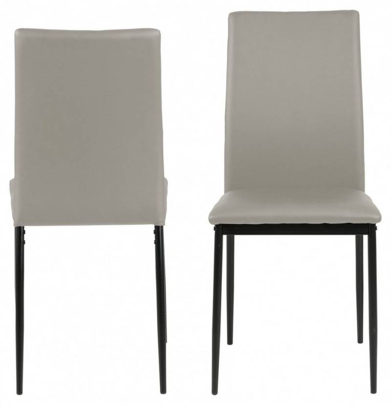 ACTONA GROUP Esszimmerstuhl Demina (Set, 4 St), in Samtvelours oder Kunstleder von ACTONA GROUP