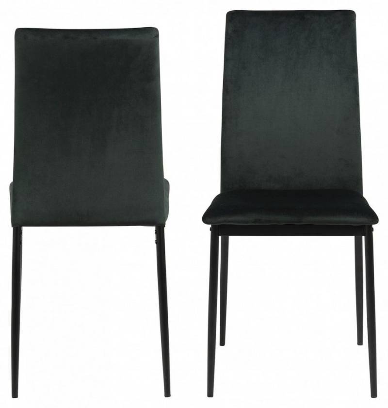 ACTONA GROUP Esszimmerstuhl Demina (Set, 4 St), in Samtvelours oder Kunstleder von ACTONA GROUP