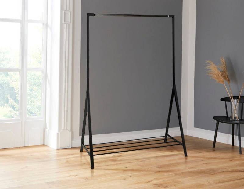 ACTONA GROUP Garderobenständer Bernhard, aus schönem Metall, mit einer Ablagefläche, Breite 1170 cm von ACTONA GROUP