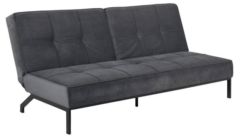 ACTONA GROUP Schlafsofa in Grau, schwarz - 198x87x95 (BxHxT) von ACTONA GROUP