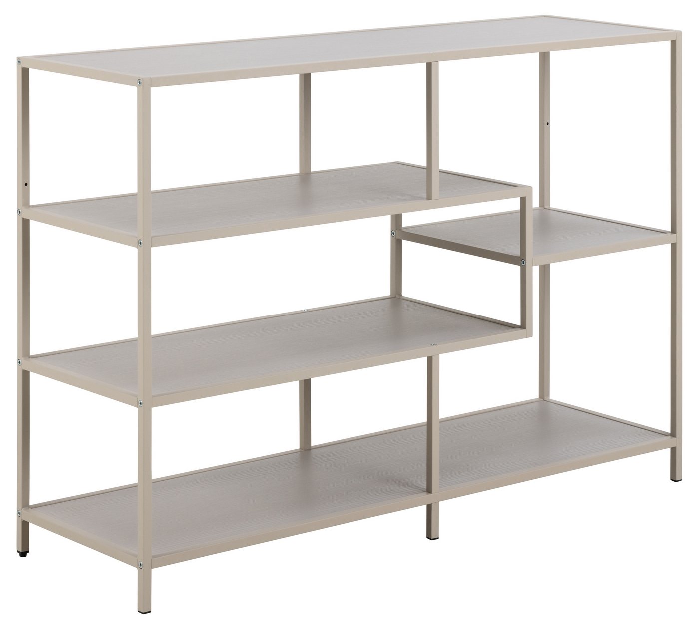 ACTONA GROUP Standregal in grau, Metall / Holzwerkstoff - 114x78x35cm (BxHxT) von ACTONA GROUP