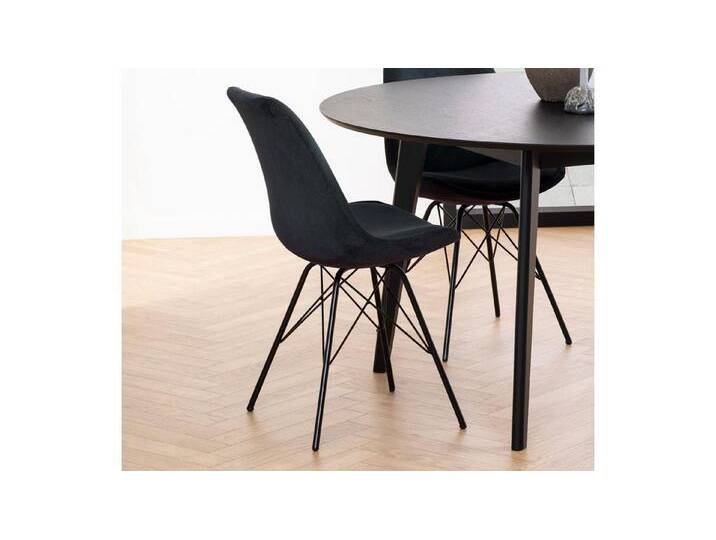 ACTONA GROUP Stuhl 2er-Set Esszimmerstuhl Eris Cord Stoff anthrazit Metall schwarz, grau ACTONA GROUP Stuhl 2er-Set Esszimmerstuhl Eris Cord Stoff anthrazit Metall schwarz, grau von ACTONA-GROUP