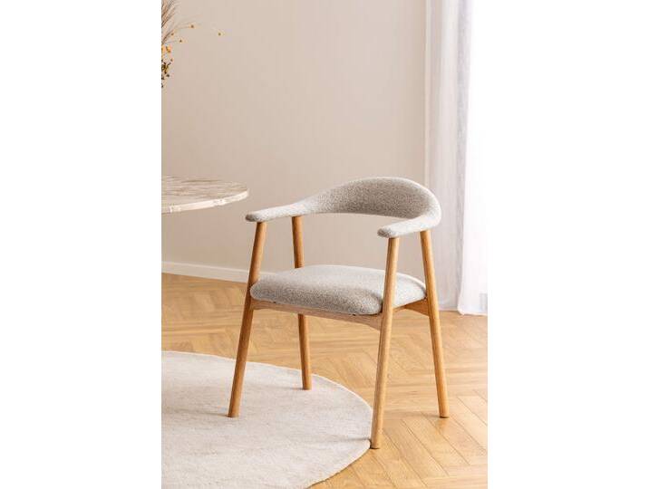 Esszimmerstuhl ACTONA GROUP Addi , beige, B:56cm H:75,5cm T:54cm, 96% Polyester, 4% Acryl, Stühle, 2er-Set, gepolstert, Bezug in verschiedenen Farben erhältlich von ACTONA-GROUP