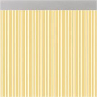 Acudam - Vorhang Ferrara Türen Gelb Transparent Außen pvc Aluminium 90 x 210 cm von ACUDAM