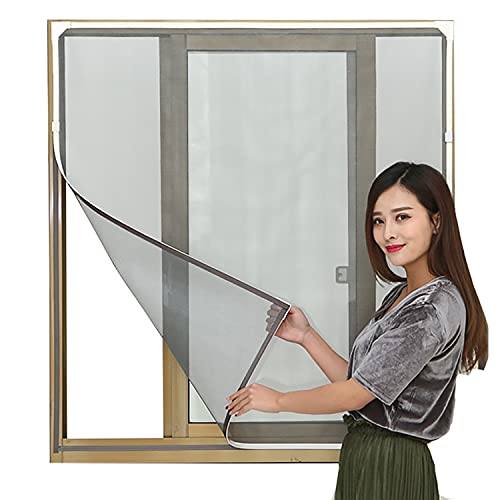 ACUY Fenster Fliegengitter 40x100cm, Insektenschutz ung Mückenschutz Insektenschutz ​Fliegengitter Fenster Waschbares für Fenster von ACUY