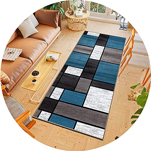 ACUY Interior Teppich 110x220cm, Teppich Flur LäUfer rutschfest, Rutschfestes Weiches Superabsorbierendes, für Wohnzimmer Flur Büro Schlafzimmer Küche von ACUY