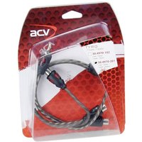 ACV 30.4970-201 Cinchkabel 0.3m [1x Cinch-Stecker - 2x Cinch-Buchse] von ACV