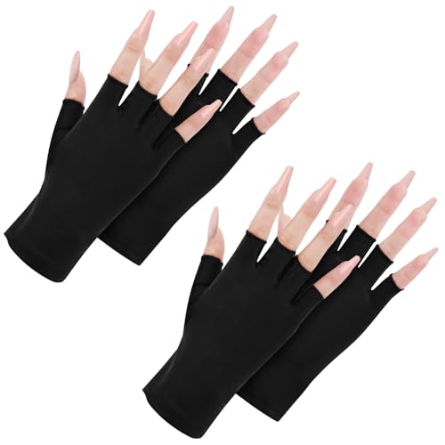 ACWOO UV Shield Handschuhe Nägel, UV Schutz Fingerlose Handschuhe Damen UV Handschuhe, Professionelle Maniküre Handschuhe für Nagellac ACWOO UV Shield Handschuhe Nägel, UV Schutz Fingerlose Handschuhe Damen UV Handschuhe, Professionelle Maniküre Handschuhe für Nagellac von ACWOO
