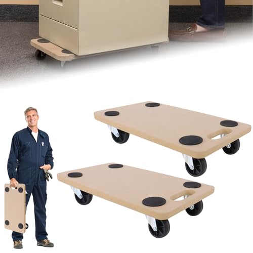 ACXIN 2X Möbelroller Transportroller 580 x 290 x 108 mm Transporthilfe mit Rollen Rollbretter Transport für Umzug Möbel-Transport, Möbelhund inkl. Gummipads bis zu 200 kg Traglast ACXIN 2X Möbelroller Transportroller 580 x 290 x 108 mm Transporthilfe mit Rollen Rollbretter Transport für Umzug Möbel-Transport, Möbelhund inkl. Gummipads bis zu 200 kg Traglast von ACXIN