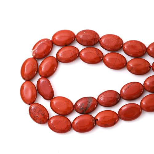 10×14mm Natürliche Red flache ovale Steinperlen Lose Trennperlen aus Edelsteinen für DIY Halsketten Armbänder Schmuckherstellung 10×14mm Natürliche Red flache ovale Steinperlen Lose Trennperlen aus Edelsteinen für DIY Halsketten Armbänder Schmuckherstellung von ACYUNLEI