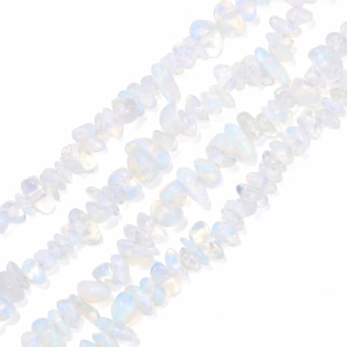 5-8mm natürliche Opal unregelmäßige Chips Stein Perlen Kristall Edelsteine für DIY-Schmuck machen Handwerk liefert Charms sortiert 30-33" von ACYUNLEI