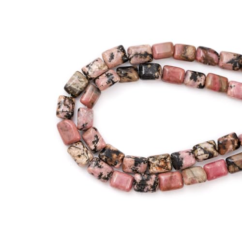 6×8mm Natürlicher Rhodonit Flache Quadratische Steinperlen Rechteck Heilsteine Lose Edelsteinperlen für Schmuckherstellung DIY Armbänder Halsketten 6×8mm Natürlicher Rhodonit Flache Quadratische Steinperlen Rechteck Heilsteine Lose Edelsteinperlen für Schmuckherstellung DIY Armbänder Halsketten von ACYUNLEI