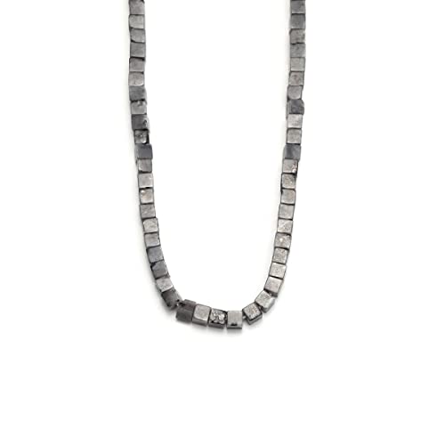 Naturstein 4×4mm Square Cube Schwarzer Labradorit Edelstein lose Perlen Kristall Energie Heilung Macht für Schmuck machen Macht Perlen 15" von ACYUNLEI