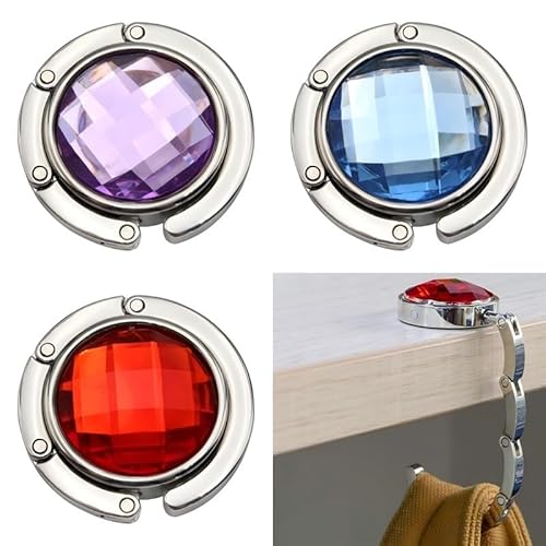 Faltbare Haken und Handtaschenhaken for den Tisch – tragbarer Taschenhalter aus strapazierfähigem Legierungsmaterial, perfekt for Restaurants, Cafés und mehr(E) von AD-BCrbgen