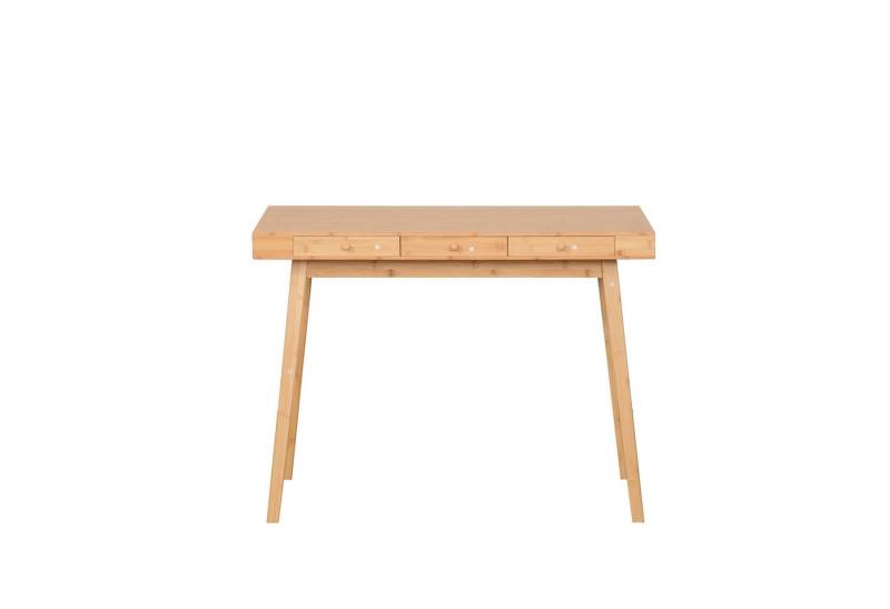 AD.CON Schreibtisch Schreibtisch mit 3 Schubladen aus Bambus Arbeitstisch für Büro AD.CON Schreibtisch Schreibtisch mit 3 Schubladen aus Bambus Arbeitstisch für Büro von AD.CON