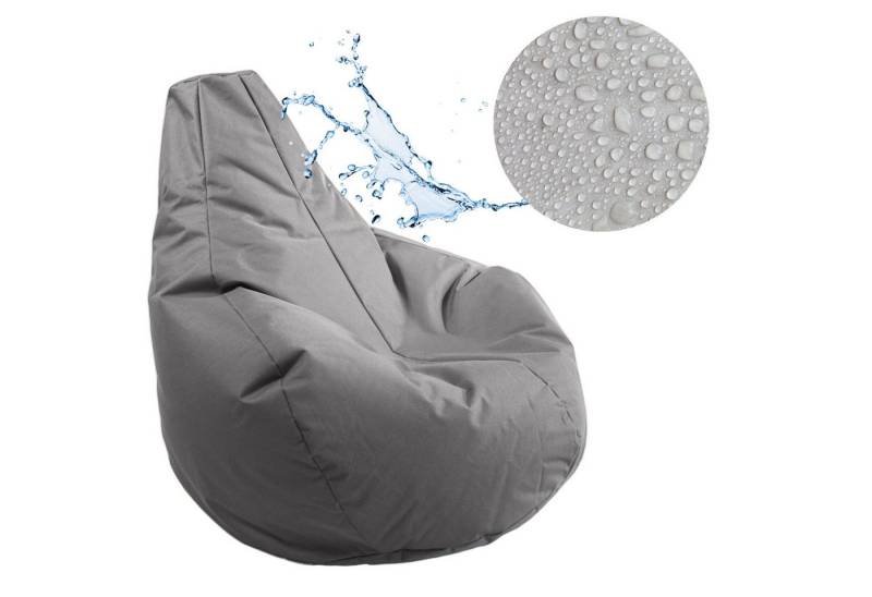 AD.CON Sitzsack Gamer Sitzsack mit Füllung Puff Relax-Sessel Bodenkissen Bean Bag (Sitzsack mit Füllung), Hergestellt in Polen von AD.CON