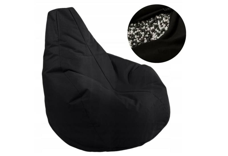 AD.CON Sitzsack Sitzsack Puff Relax-Sessel Bodenkissen Bean Bag mit Füllung AD.CON (Sitzsack mit Füllung), Hergestellt in Polen von AD.CON