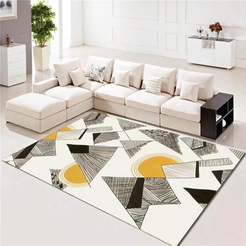 AD6H-CZ Grauer Teppich, Sofa, leicht zu reinigender Mädchen-Teppich, Anti-Milben-Teppich,grau,40x60cm von AD6H-CZ
