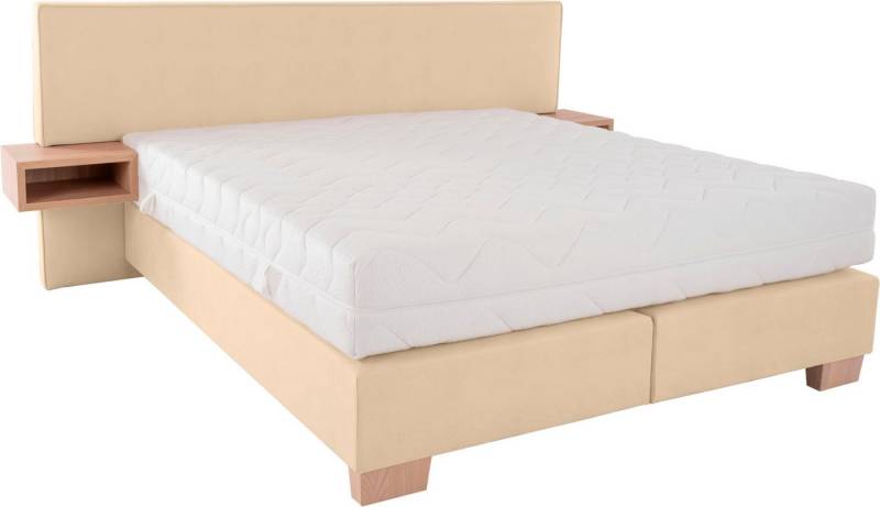 alina Boxspringbett Daria, integrierte Nachttische und Matratze, unterschiedliche Ausführungen von alina