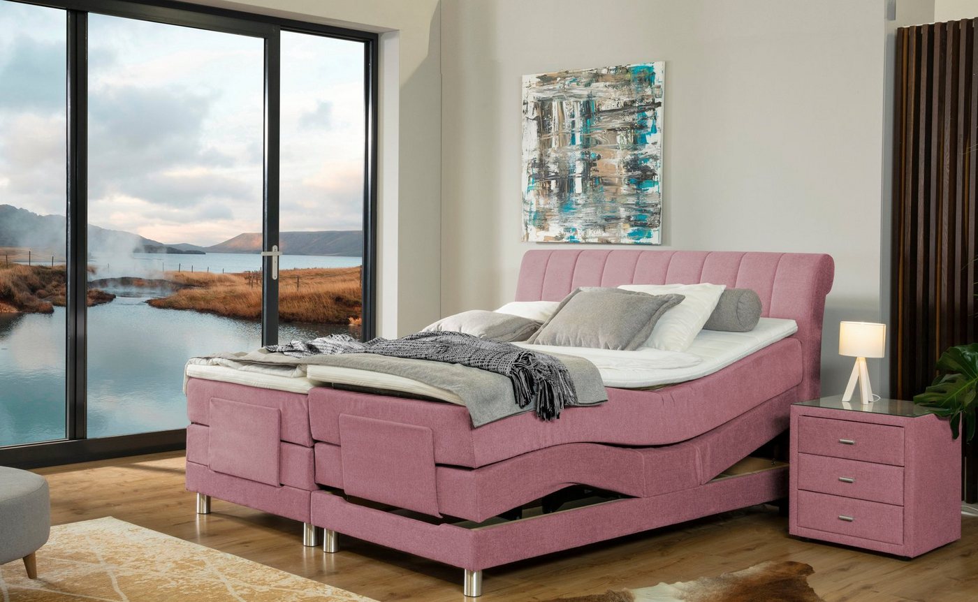 alina Boxspringbett Elsa mit Motor, inklusive Matratze und Topper, in verschiedenen Größen und Härtegraden alina Boxspringbett Elsa mit Motor, inklusive Matratze und Topper, in verschiedenen Größen und Härtegraden von alina
