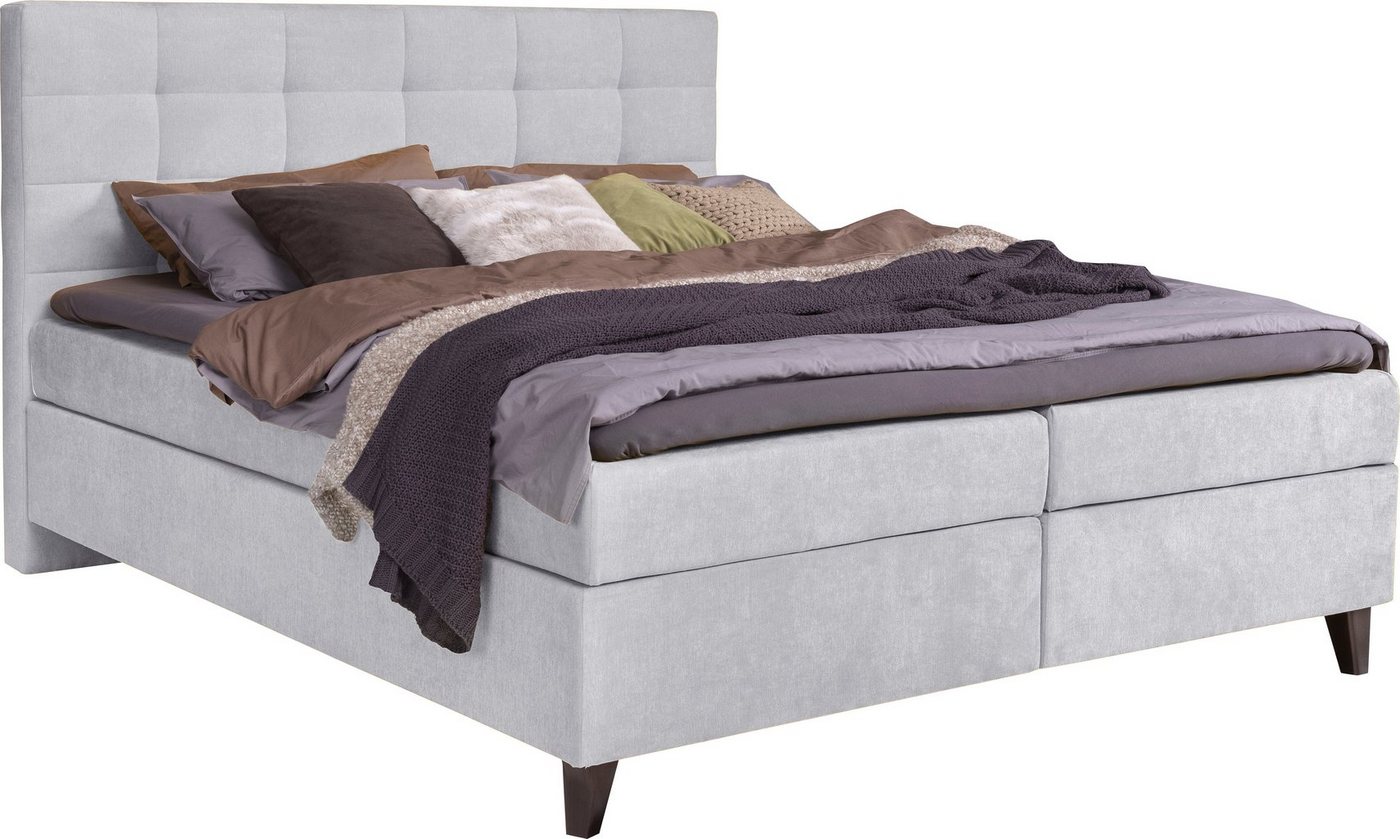 ADA trendline Boxspringbett Neomi, inklusive Matratze und Topper von ADA trendline