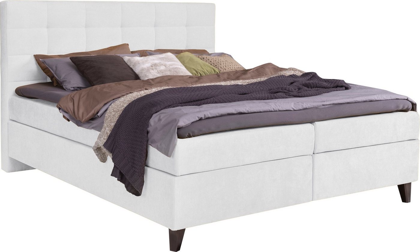 ADA trendline Boxspringbett Neomi, inklusive Matratze und Topper von ADA trendline