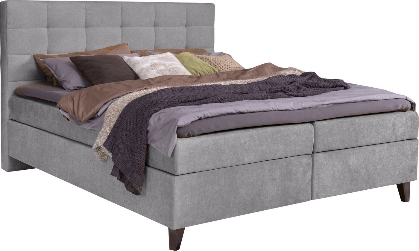 ADA trendline Boxspringbett Neomi, inklusive Matratze und Topper von ADA trendline