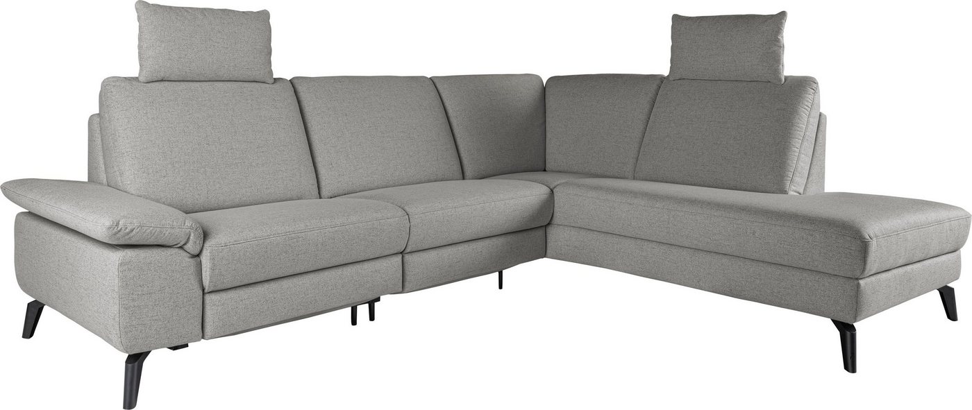 ADA trendline Ecksofa, inkl. Kopfstützen, wahlweise mit Relaxfunktion, Breite: 243 cm von ADA trendline