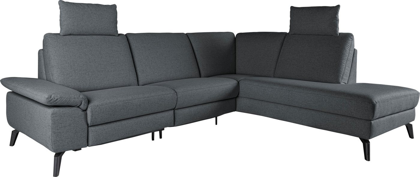 ADA trendline Ecksofa, inkl. Kopfstützen, wahlweise mit Relaxfunktion, Breite: 267 cm von ADA trendline