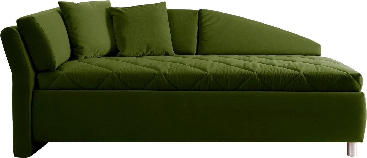 alina Schlafsofa, Bettkasten, Zierkissen-Set aus: 2 Stk. 40x40cm, 1 Stk. 30x30cm alina Schlafsofa, Bettkasten, Zierkissen-Set aus: 2 Stk. 40x40cm, 1 Stk. 30x30cm von alina