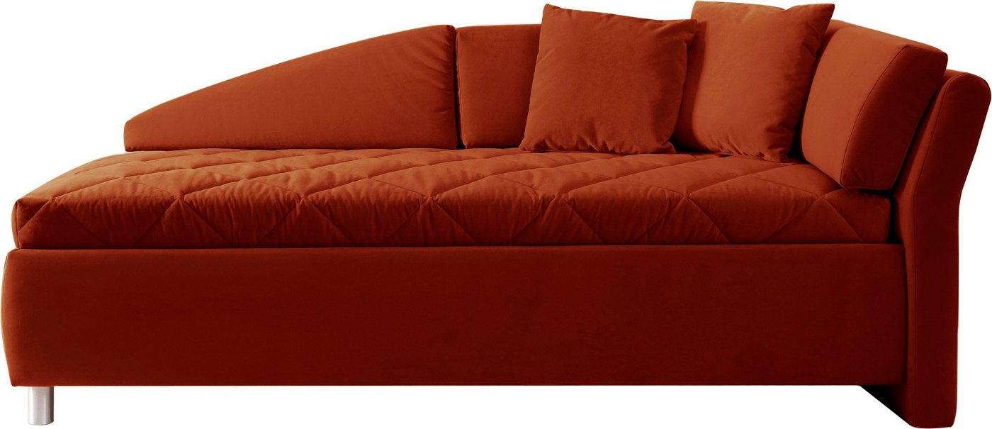 ADA trendline Schlafsofa, Bettkasten, Zierkissen-Set aus: 2 Stk. 40x40cm, 1 Stk. 30x30cm von ADA trendline