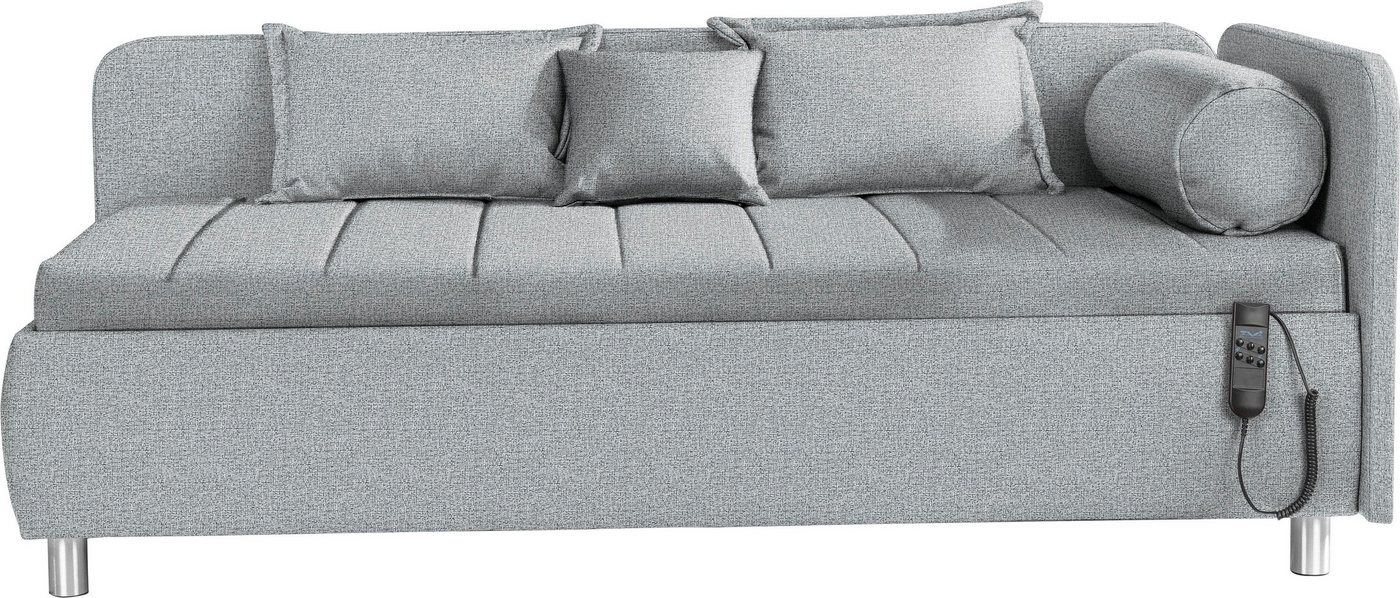 ADA trendline Schlafsofa Kiana, Liegefläche 90/200 cm oder 100/200 cm, Bettkasten, Zierkissen-Set von ADA trendline