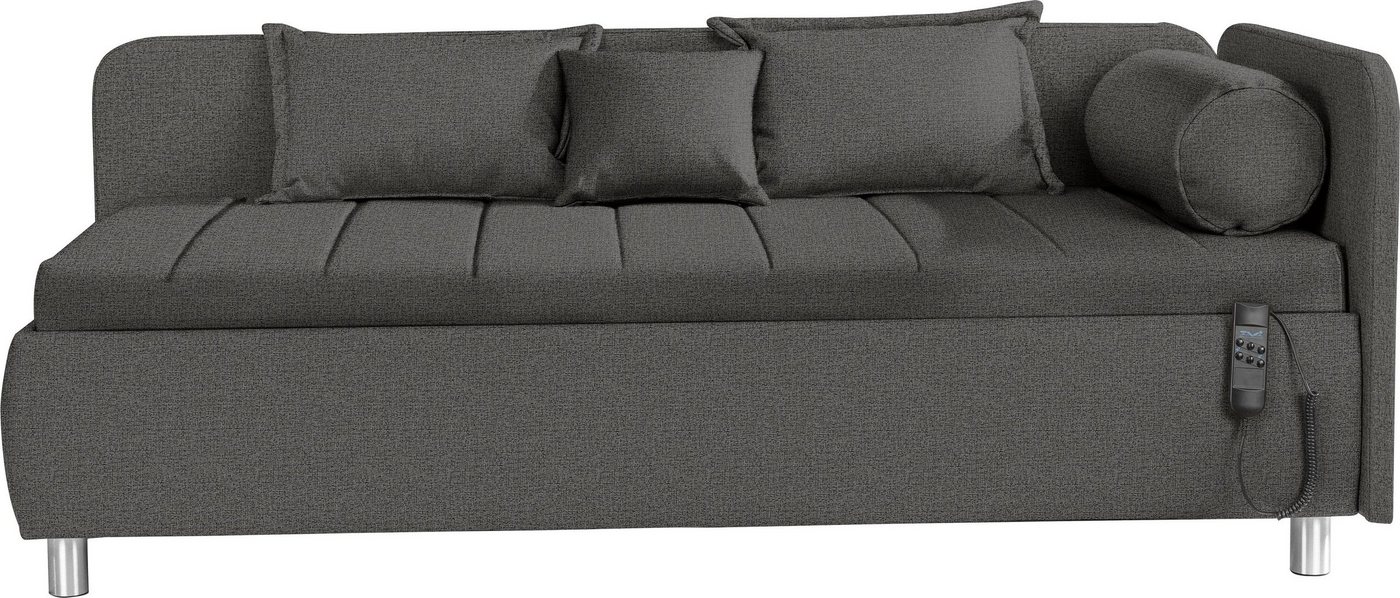 ADA trendline Schlafsofa Kiana, Liegefläche 90/200 cm oder 100/200 cm, Bettkasten, Zierkissen-Set von ADA trendline