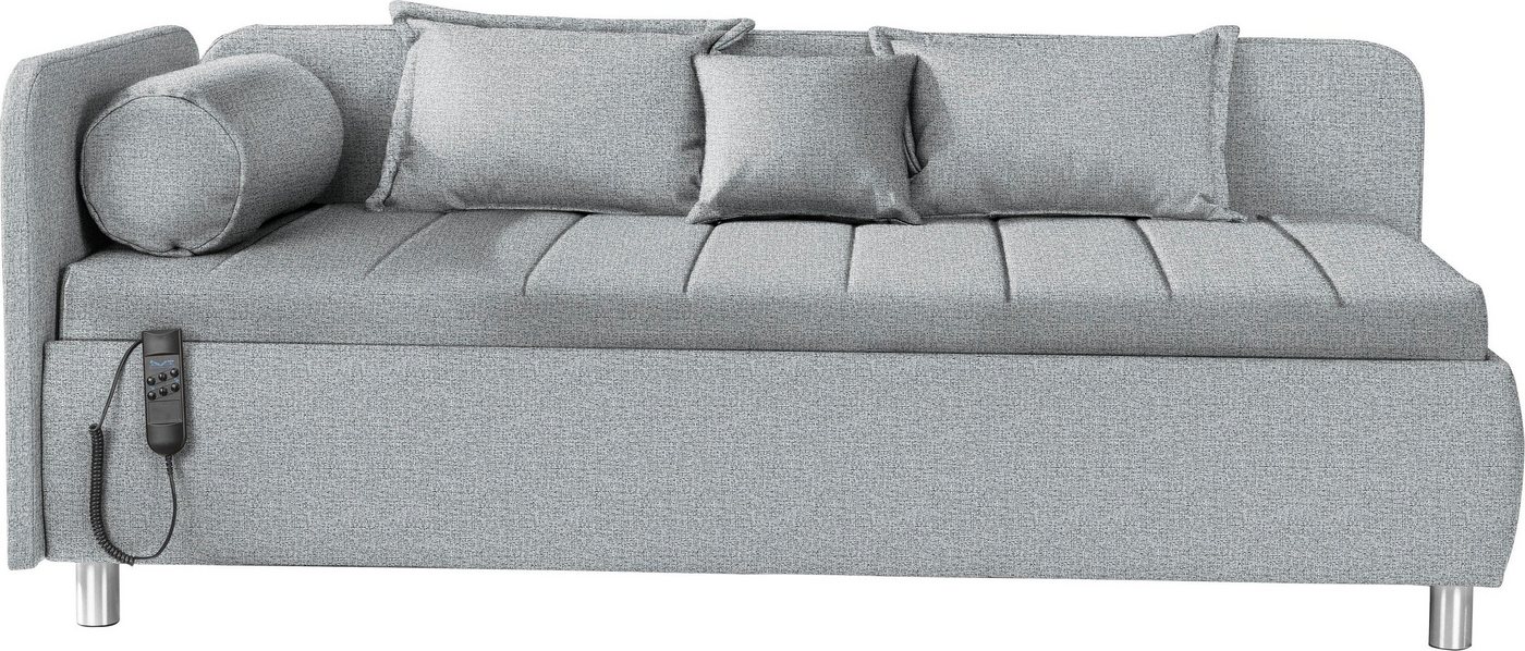 ADA trendline Schlafsofa Kiana, Liegefläche 90/200 cm oder 100/200 cm, Bettkasten, Zierkissen-Set von ADA trendline